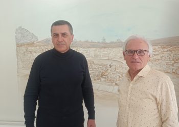 Συνάντηση Κουρέτα με τον πρόεδρο του Ελληνικού Κέντρου Επιστημών και Τεχνών
