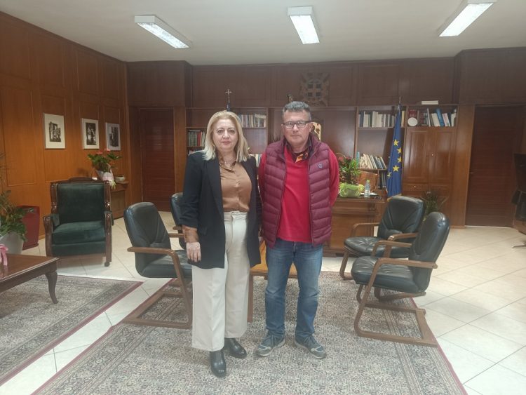 Συνάντηση Χρ. Ντιντή με τον Πρόεδρο Κρανιάς Ασπροποτάμου