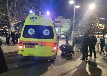 Άγριος καυγάς με ανήλικες στο κέντρο της Λάρισας – Μία τραυματίας στο νοσοκομείο