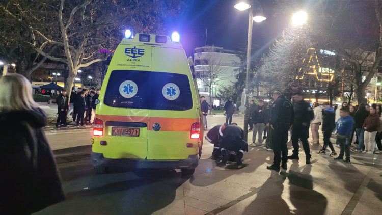 Άγριος καυγάς με ανήλικες στο κέντρο της Λάρισας – Μία τραυματίας στο νοσοκομείο