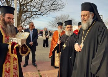 Ξαναχτύπησαν χαρμόσυνα οι καμπάνες του Αγίου Χαραλάμπους στο Κεραμίδι