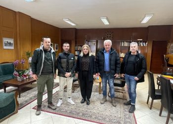 Συνάντηση Χρ. Ντιντή με το Σωματείο Ταξί και ραδιοταξί Ν. Τρικάλων