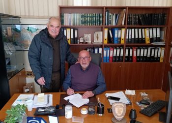 Υπογραφή σύμβασης έργου «Ασφαλτόστρωση αγροτικών δρόμων Δήμου Φαρκαδόνας»