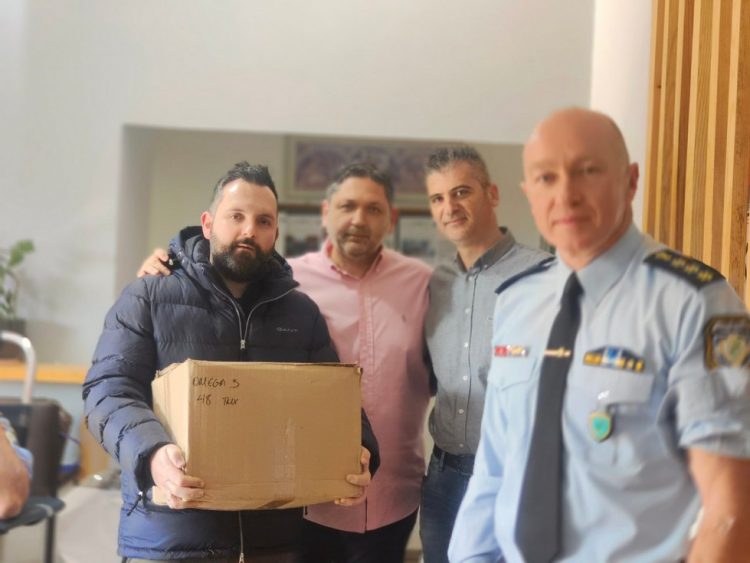 Με επιτυχία διεξήχθη η εθελοντική αιμοδοσία στο Αστυνομικό Μέγαρο Τρικάλων