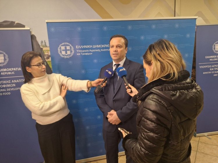 Ο Λιούτας στην σύσκεψη για τη Θεσσαλία στο Υπουργείο Αγροτικής Ανάπτυξης