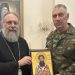 Συνάντηση Μητροπολίτου Χρυσοστόμου με το νέο Ανώτερο Διοικητή Φρουράς Τρικάλων και Διοικητή Σ.Μ.Υ.