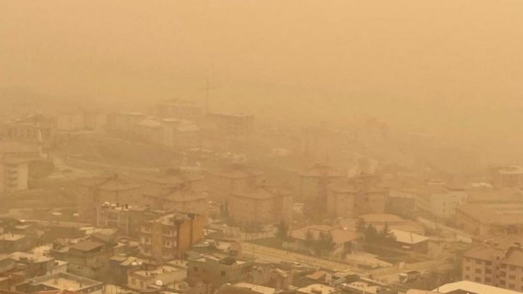Συστάσεις για την ατμοσφαιρική ρύπανση λόγω μεταφοράς σκόνης από τη Σαχάρα