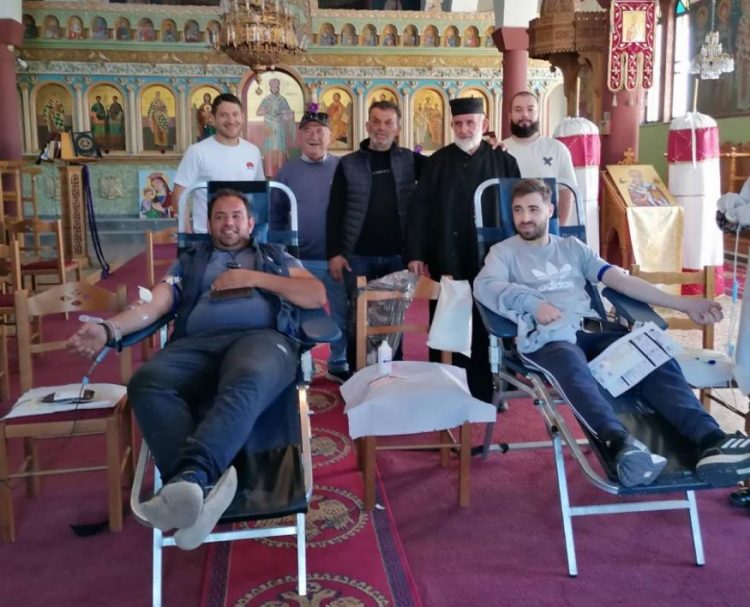 Ολοκληρώθηκε με επιτυχία η αιμοδοσία στα Σερβωτά