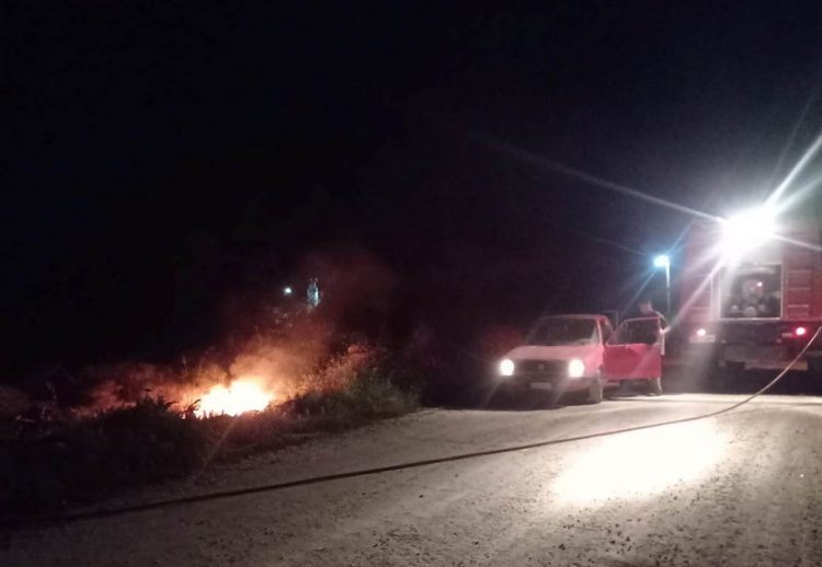 Φωτιά πριν λίγο στο Γριζάνο