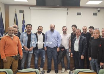 Σε πολύ καλό κλίμα η συνάντηση Τριαντόπουλου με την κίνηση πολιτών ανασυγκρότησης του δήμου Φαρκαδόνας