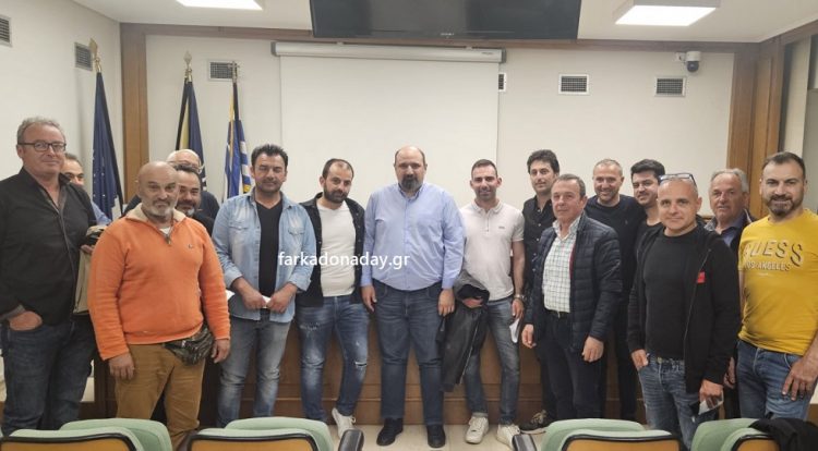 Σε πολύ καλό κλίμα η συνάντηση Τριαντόπουλου με την κίνηση πολιτών ανασυγκρότησης του δήμου Φαρκαδόνας