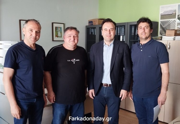 Συνάντηση Παπαστεργίου – Κίνησης Ανασυγκρότησης Φαρκαδόνας
