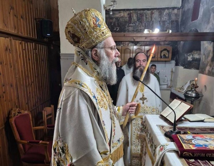 Ο Μητροπολίτης στην πανήγυρη του Αγίου Γεωργίου στο Γριζάνο