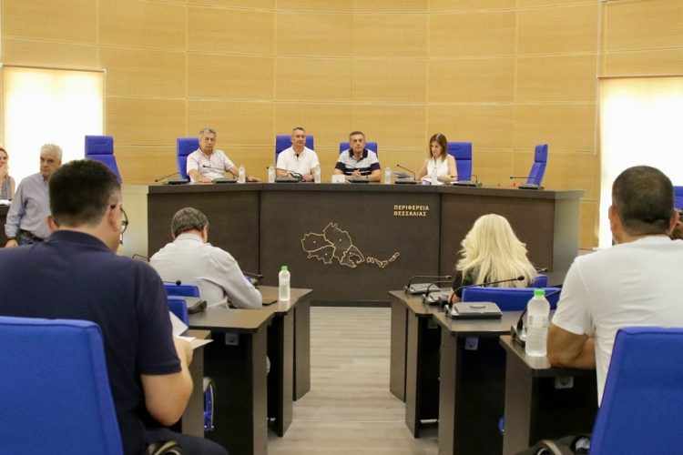Σύσκεψη για την επίσπευση των Προσκλήσεων  του Προγράμματος «Θεσσαλία» για έργα υγείας