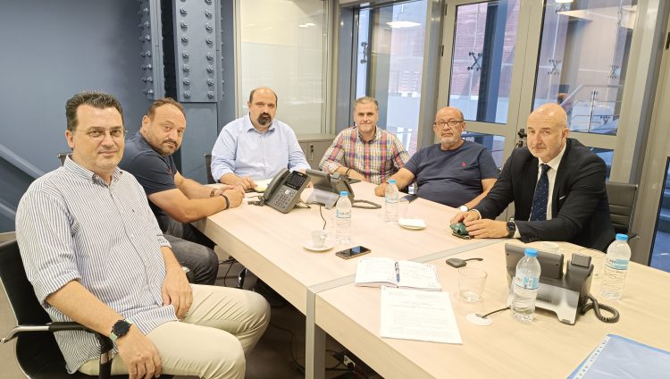 Συνάντηση Αγναντή με Τριαντόπουλο στο υπουργείο