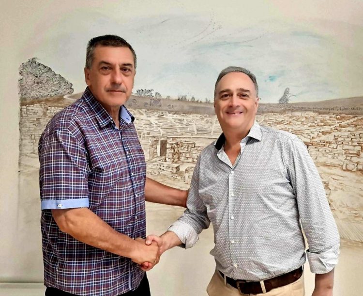 Συνάντηση Δημ. Κουρέτα με τον νέο Γενικό Διευθυντή Ανάπτυξης της Περιφέρειας Θεσσαλίας Αγγ. Αγοραστό