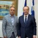 Συνάντηση Εργασίας Λιούτα με τον Υφυπουργό Αγροτικής Ανάπτυξης, Χρήστο Κέλλα