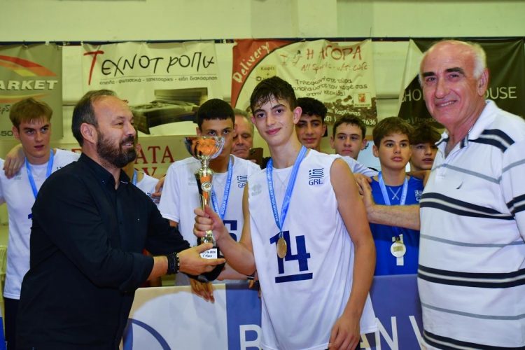 Με επιτυχία πραγματοποιήθηκε στο Κλειστό Γυμναστήριο Μουζακίου, το Βαλκανικό Πρωτάθλημα Ανδρών Κ16