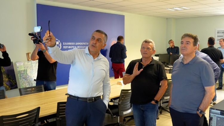 Η αποτελεσματική λειτουργία του Κέντρου Πολιτικής Προστασίας στο επίκεντρο της συνάντησης του Περιφερειάρχη με τον Χρυσοχοίδη