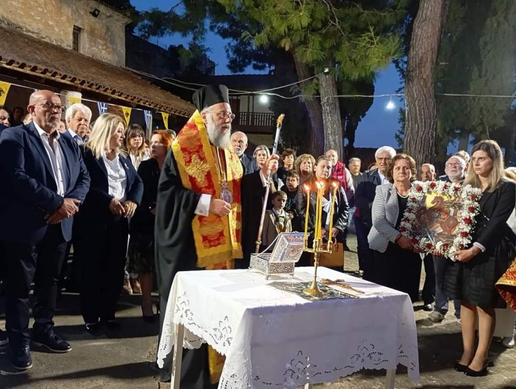 Πανηγυρικός Εσπερινός στην Ιερά Μονή του Αγίου Δημητρίου Γριζάνου
