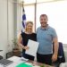 Επίσκεψη  της προέδρου των Κέντρων Υγείας στον Αντιπεριφερειάρχη Δ. Δαλαμάγκα