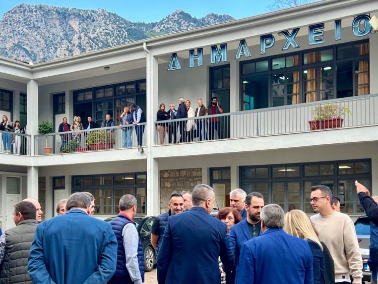 Εξαγγελίες έργων από τον Περιφερειάρχη Θεσσαλίας στο Δημαρχείο της Πύλης