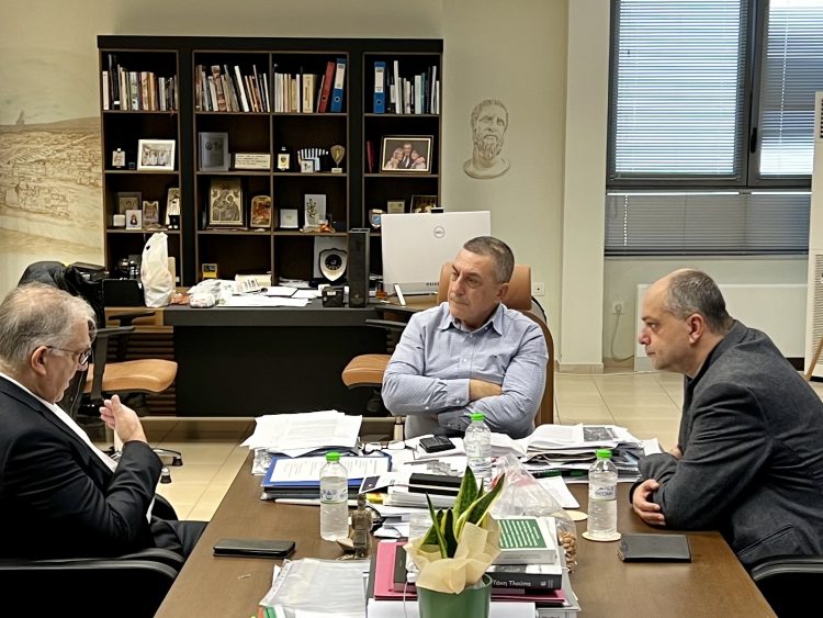 Συνάντηση Περιφερειάρχη Δημ. Κουρέτα με τον Υπουργό Ανάπτυξης Τ. Θεοδωρικάκο
