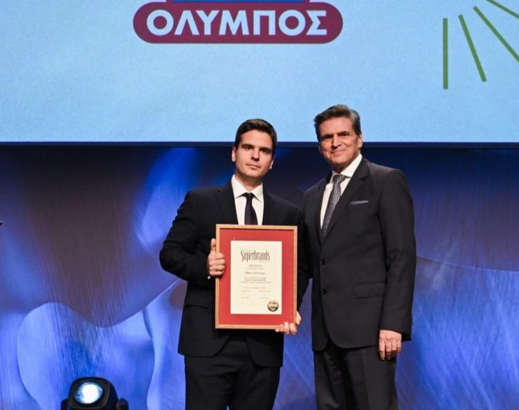 Η ΟΛΥΜΠΟΣ διακρίθηκε ως κορυφαίο Superbrand 2024
