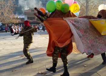 Πρωτοχρονιά στο Δαμάσι με την αναβίωση του Εθίμου της Καμήλας