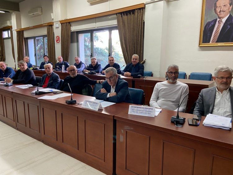 Ο Δήμαρχος Φαρκαδόνας στη συνεδρίαση της Επιτροπής Πολιτικής Προστασίας και Κλιματικής Κρίσης της ΚΕΔΕ