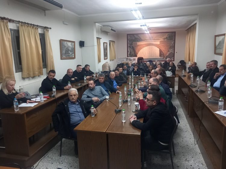 Κοπή της βασιλόπιτας των Προέδρων των Δημοτικών  Κοινοτήτων του Δήμου Πύλης