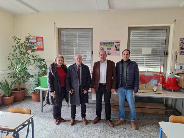 Συνάντηση του Αντιπεριφερειάρχη Παιδείας με τον Διευθυντή Δευτεροβάθμιας Εκπαίδευσης Τρικάλων