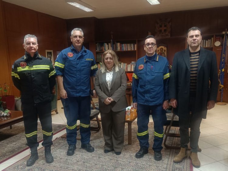 Συνάντηση Ντιντή με τον νέο Περιφερειακό Διοικητή Π.Υ. Θεσσαλίας