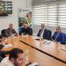 Σύσκεψη διοίκησης Επιμελητηρίου Τρικάλων με τον Γιάννη Μπρατάκο πρόεδρο του ΕΒΕΑ
