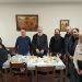 Γιορτινή ατμόσφαιρα στην κοπή της αγιοβασιλειόπιτας του Ιερού Ναού Αγίων Αναργύρων Πετροπόρου