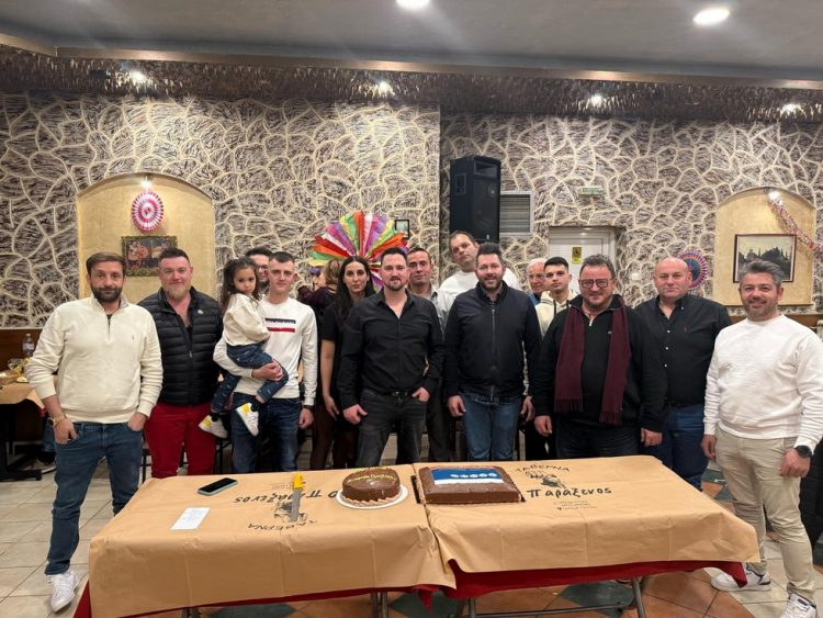 H Βιοτεχνία Ζωοτροφών Οιχαλίας «ΧΑΛΒΑΤΖΑΣ» έκοψε τη βασιλόπιτα