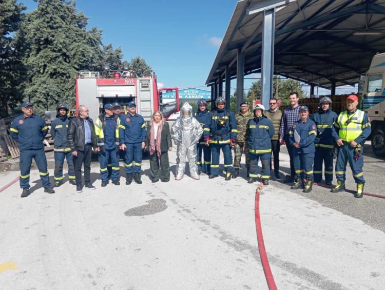 Άσκηση «ΥΓΡΟ ΠΥΡ 2025» της Πυροσβεστικής στα Τρίκαλα