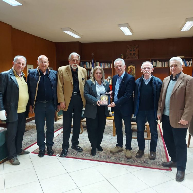 Συνάντηση Χρ. Ντιντή με τον Σύνδεσμο Εφέδρων Αξιωματικών  Νομού Τρικάλων.