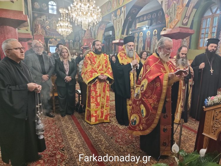 Ο Πανηγυρικός Εσπερινός των Αγίων Θεοδώρων και η Α’ Στάση των Χαιρετισμών στην Κρήνη