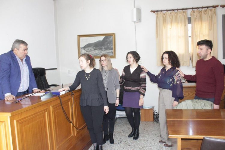 Ορκωμοσία  Υπαλλήλων σε Υπηρεσίες του Δήμου Πύλης