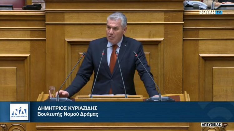 Διαγράφηκε ο Κυριαζίδης από την ΚΟ της ΝΔ μετά το χυδαίο σχόλιο προς την  Κωνσταντοπούλου