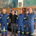 Εθιμοτυπική επίσκεψη Υποστράτηγου συντονιστή επιχειρήσεων της Πυροσβεστικής στον Δήμαρχο Τρικκαίων