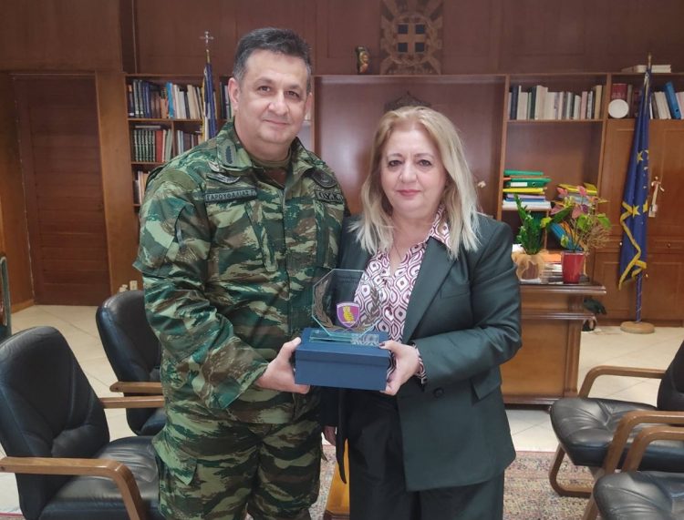 Η Ντιντή υποδέχθηκε τον νέο Διοικητή της ΣΜΥ Ταξίαρχο Γρηγόριο Γαρουφαλιά