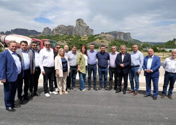 Ικανοποίηση για την πρόοδο των εργασιών στο βόρειο τμήμα του Ε65