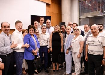 Σε μαζική εκδήλωση της Νέας Δημοκρατίας στη Θεσσαλονίκη ο Σκρέκας