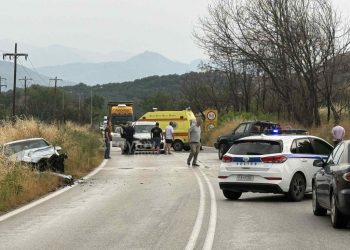 Θανατηφόρο δυστύχημα στην Καλαμπάκα – Αγροτικό συγκρούστηκε με ΙΧ