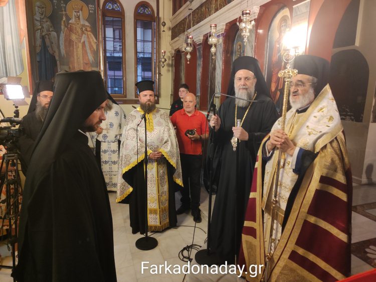 Πανήγυρη Αποστόλων Πέτρου και Παύλου στη Φαρκαδόνα – Πλήθος πιστών και Ρασοφορία νέου Mοναχού