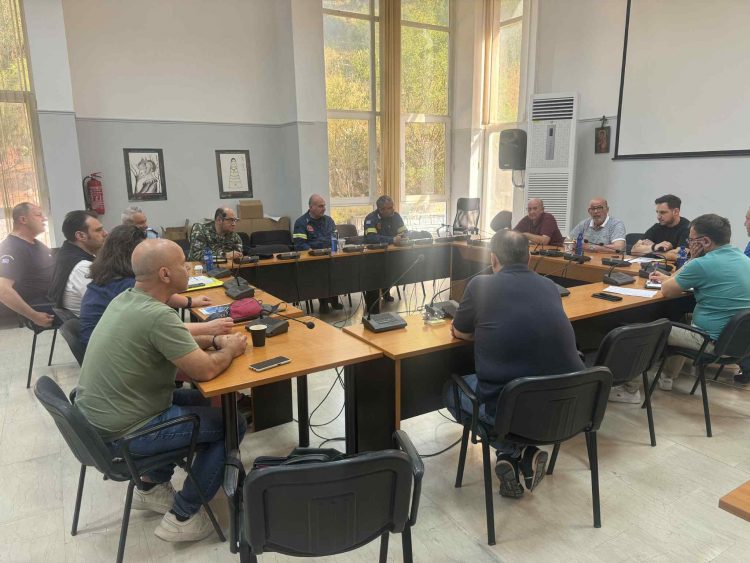 Σύσκεψη του Συντονιστικού Οργάνου Πολιτικής Προστασίας του Δήμου Φαρκαδόνας για την Αντιπυρική Περίοδο
