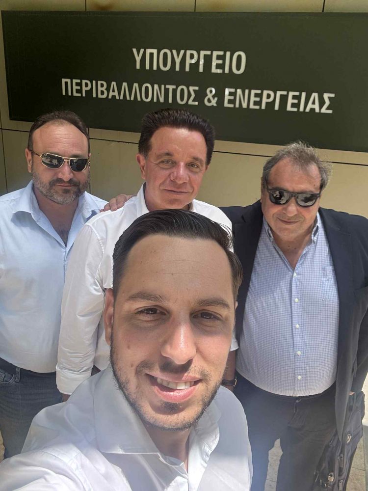 Τσάτσος και Καραμάνος φέρνουν ελπίδα και έργα για τον Δήμο από το ΥΠΕΝ