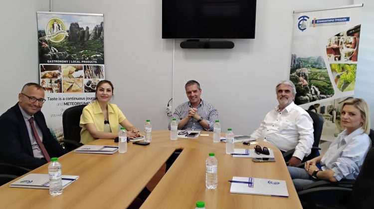 Επίσκεψη της Εμπορικής Ακολούθου του προξενείου της Τουρκίας στο Επιμελητήριο Τρικάλων